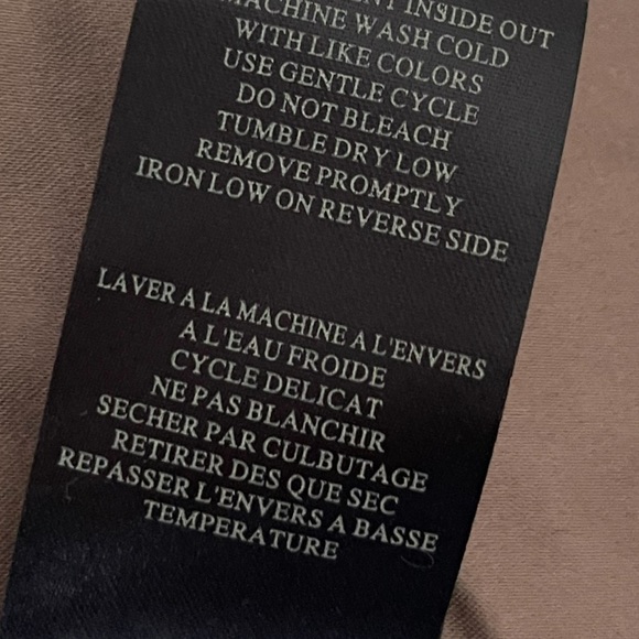 Blank NYC suede-like moto jacket, taupe, size small - Picture 5 of 5